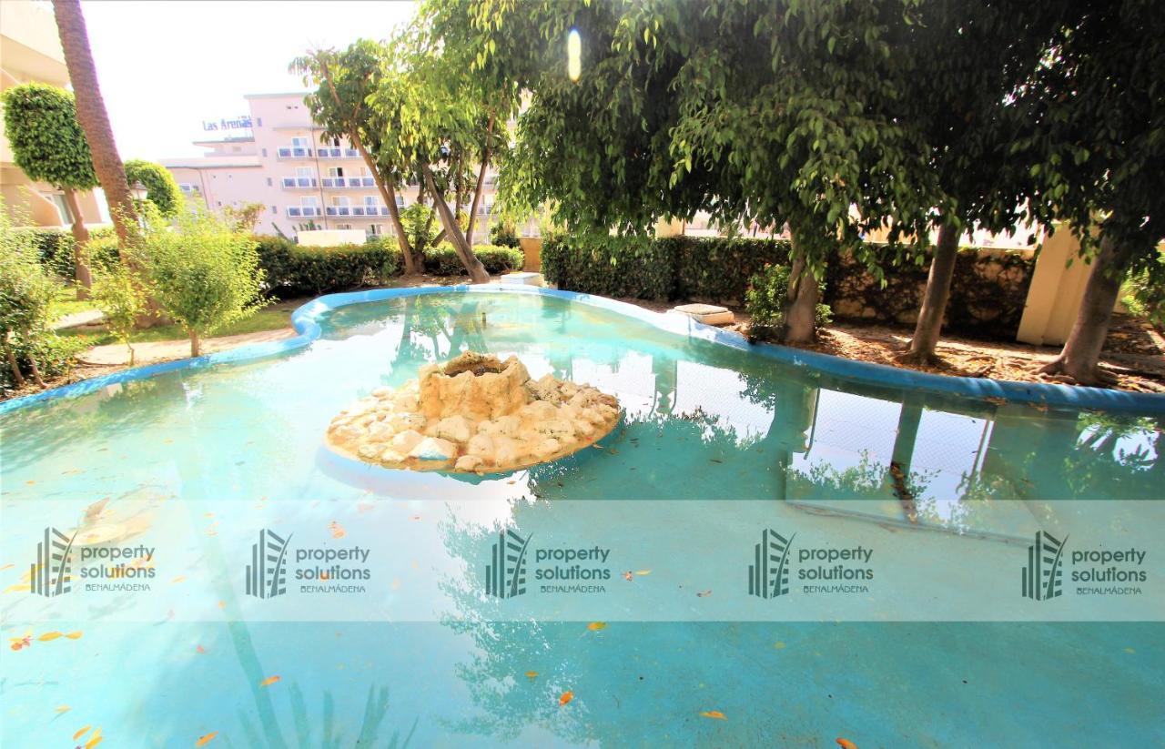 812 Benalbeach. 1ºlinea De Playa. Vistas A La Piscina Y La Montana. 贝纳尔马德纳 外观 照片