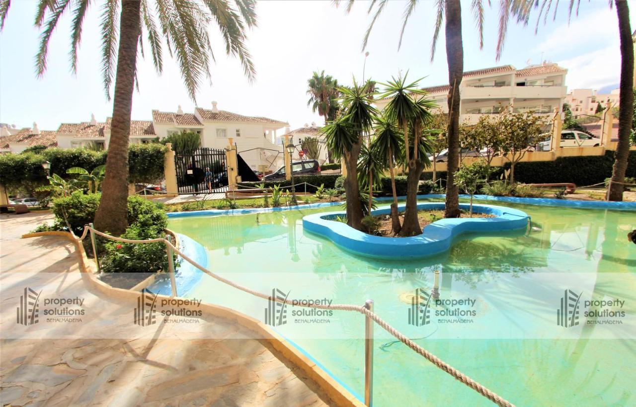 812 Benalbeach. 1ºlinea De Playa. Vistas A La Piscina Y La Montana. 贝纳尔马德纳 外观 照片