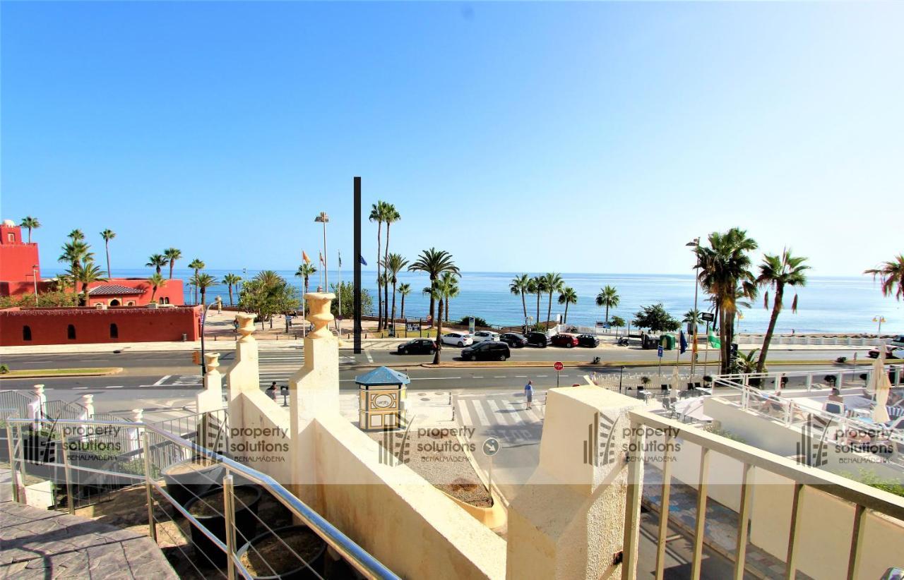 812 Benalbeach. 1ºlinea De Playa. Vistas A La Piscina Y La Montana. 贝纳尔马德纳 外观 照片