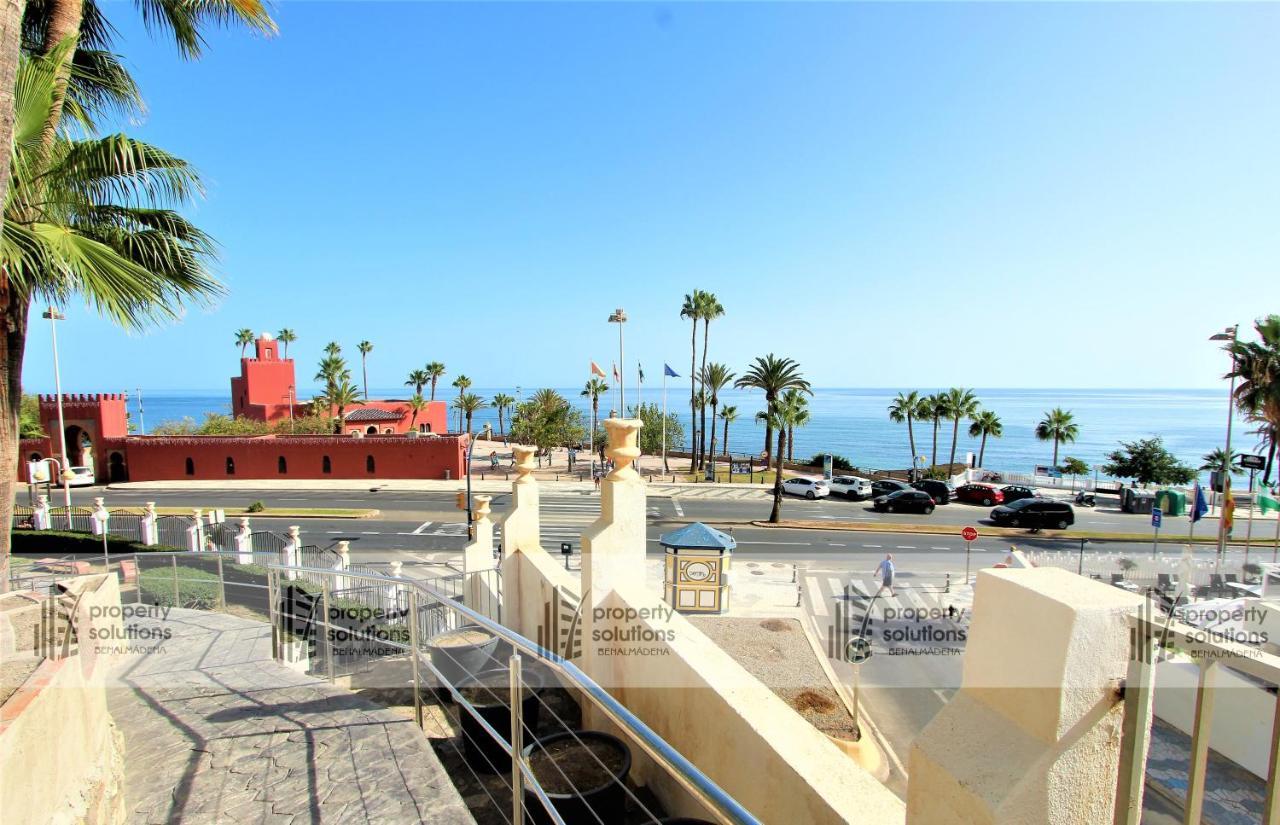 812 Benalbeach. 1ºlinea De Playa. Vistas A La Piscina Y La Montana. 贝纳尔马德纳 外观 照片